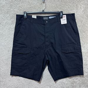 Signature by Levi Strauss & Co. Utility Comfort 10"‎ Shorts Men's 42 Black NWT